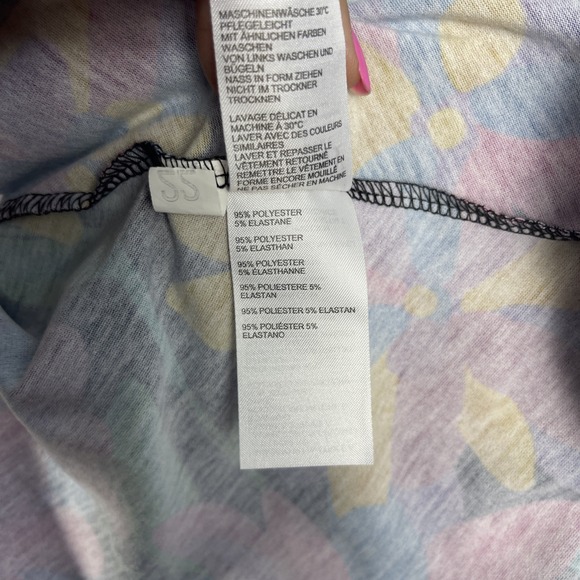 Popsy Floral Fit & Flare Dress Multi Floral Womens 22 US 18 Whimsical Artsy - Picture 11 of 11